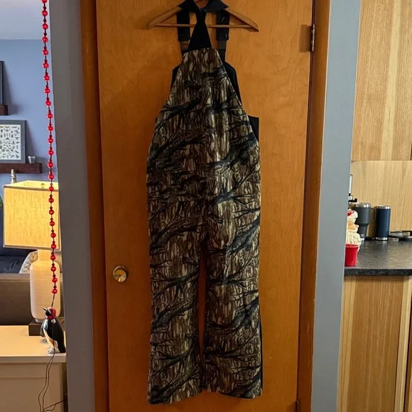 Browning Woodland Pattern Jacket XL, Matching Bibs L - Picture 4 of 8